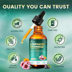 21-in-1 Lymphatic Drainage Drops for Immune System Support with Echinacea and Turmeric 2 FL OZ