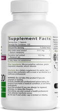 Bronson Milk Thistle Silymarin Marianum & Dandelion Extract Liver Health Support, Antioxidant Support, Detox, 120 Capsules