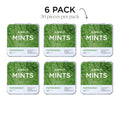 SIMPLY MINTS Natural Peppermint Breath Mints, 6 Pack (180 Pieces), Made With Real Peppermint Oil | Aspartame-Free, Sorbitol-Free, Xylitol-Free, Vegan, Kosher, Non-GMO