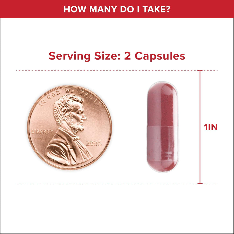Qunol Blood Pressure Support, 3 in 1 Beets + CoQ10 + Grape Seed Extract, Beet Root Capsules that Supports Healthy Blood Circulation & Heart Healthy Energy, 60 Count (Pack of 1)