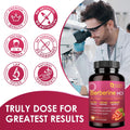NATURE TARGET Berberine HCL 1200mg, Berberine Supplement with Ceylon Cinnamon, Chromium - Supports Immune, Gastrointestinal & Digestive Health, Non-GMO, 120 Capsules