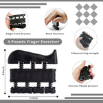 Grip Trainer Set: Forearm Strengtheners, Finger Trainers, Counting Grips, Balls (5-Pack)
