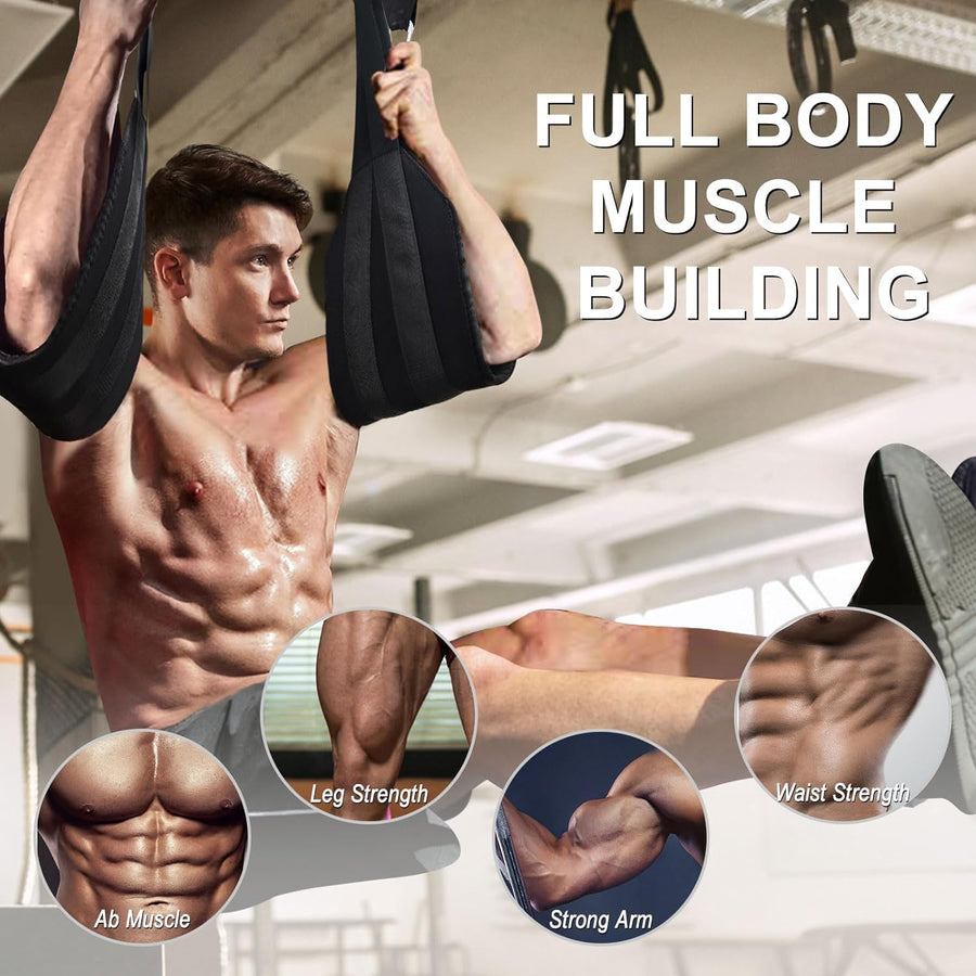 Ab Straps for Pull Up Bar: Hanging Abdominal Sling Straps