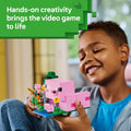 LEGO Minecraft The Baby Pig House Toy Figures and Playset - Building Minecraft Toy for Kids, Boys and Girls, Ages 7+ - Gift for Birthdays - with 2 Minifigures for Pretend Play - 21268