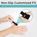 Vive Trigger Finger Splint - Support Brace for Middle, Ring, Index, Thumb and Pinky - Straightening Curved, Bent, Locked Stenosing Tenosynovitis Tendon Lock Release Knuckle Stabilizer - HSA/FSA