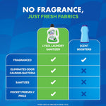 Lysol Tough Odor Eliminator Laundry Sanitizer Additive, Sanitizing Liquid for Gym Clothes and Activewear, 0% Bleach, Eliminates Odor Causing Bacteria, 90oz