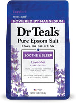 Dr Teal's Epsom Salt Soaking Solution, Soothe & Sleep, Lavender, 3lbs