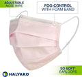HALYARD Pink Level 1 Procedure Mask with Earloops, 57578