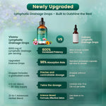 21-in-1 Lymphatic Drainage Drops for Immune System Support with Echinacea and Turmeric 2 FL OZ