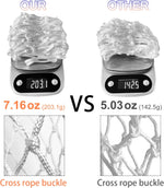 Basketball Net Outdoor,(7.16 oz) 12 Loops Professional Heavy Duty Basketball Net Replacement,All Weather Anti Whip, Suitable for Outdoor Standard 12 Loops Basketball Hoop