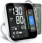Blood Pressure Monitor Upper Arm, Accurate Cuff 8.7-15.7, Large Backlight Display, 2 Users, 240 Sets Memory, HR Detection
