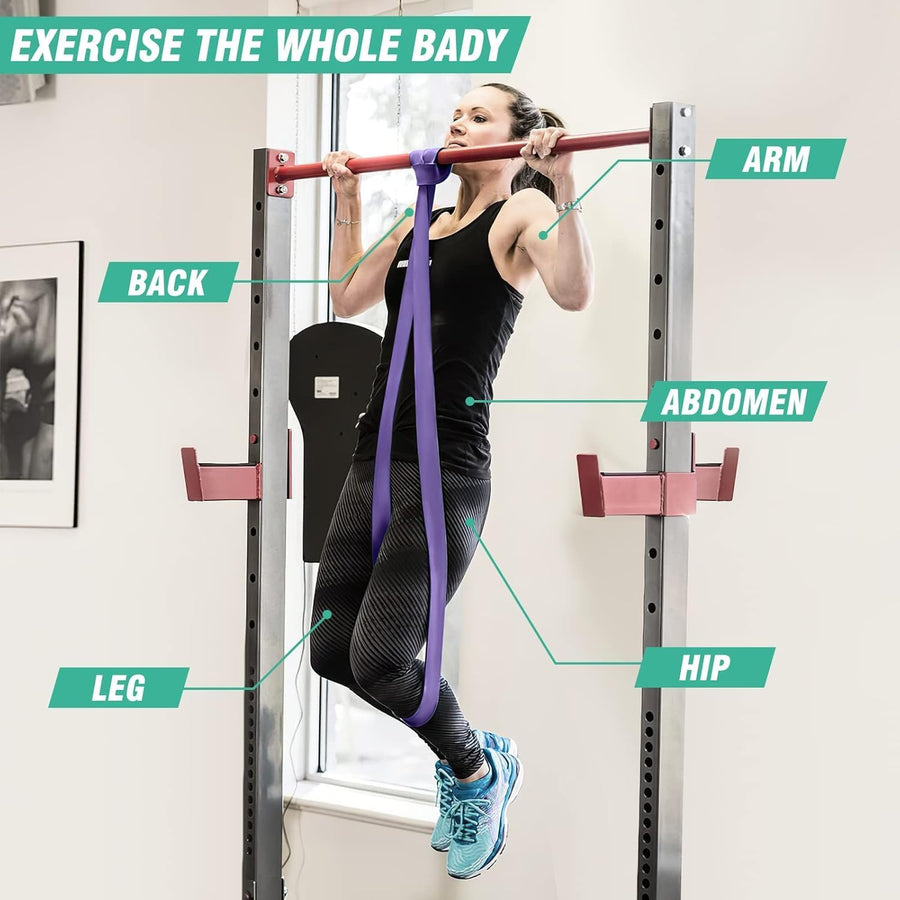 Resistance Bands Set for Workout, Pull Up Assist Bands 4 Levels