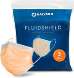 Halyard FluidShield Level 3 Disposable Procedure Mask with Soft Lining and Earloops