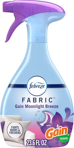 Odor-Fighting Fabric Refresher with Gain,Moonlight Breeze, 23.6 fl oz