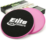 Elite Sportz Core Sliders: Compact Dual-Sided Workout Discs for Full-Body Training