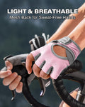 VINSGUIR Workout Gloves for Women & Men, Breathable, Grip Pads
