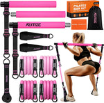 KUTIZE Pilates Bar Kit with Resistance Bands for Full-Body Workouts