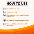 Voltaren Arthritis Pain Gel for Powerful Topical Arthritis Pain Relief with Diclofenac - NEW Easy Open Cap - 100 g Tube And 20 g Travel Size Tube