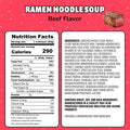 Maruchan Instant Lunch Beef, 2.25 Oz, Pack of 12