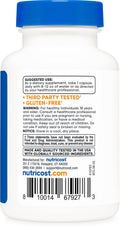 Nutricost KSM-66 Ashwagandha Root Extract 600mg, 60 Veggie Caps - 5% Withanolides - with BioPerine - Full-Spectrum Root Extract