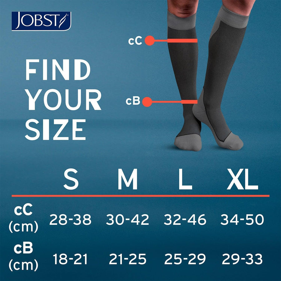 JOBST Sport 20-30 mmHg Knee High Compression Socks
