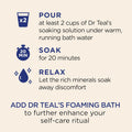 Dr Teal's Epsom Salt Magnesium Soak, Limited Edition Cozy Vanilla Season, 3lbs