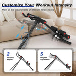 RELIFE Adjustable Ab Trainer Machine - Foldable Ab Cruncher, Full Body Workout, 440 LBS Capacity