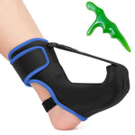 Plantar Fasciitis Night Splint Sock Upgraded Plantar Fasciitis Brace for Women Men with Arch Support for Achilles Tendonitis Foot Drop Heel Spur Pain Relief Black (Medium)