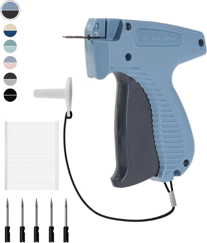 Mr. Pen - Price Tagging Gun, Hangtag Attacher with 1000 Barbs and 5 Needles, for Retail Stores, Garage Yard Sales