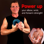 FitBeast Flex Therapy Bar - Relieve Tendonitis, Improve Grip Strength