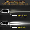 Car Headlight Restoration Polishing Kits Headlamp Repair Kits Car Light Polisher Cleaning Kits Ceramic Coating Spray Shiny Stuff Headlight Cleaner-6.3Fl.Oz