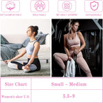 Loudashuaiqi Grip Pilates Socks for Women, Non-Slip Athletic Yoga Socks