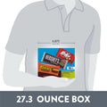 HERSHEY'S, KIT KAT and REESE'S Assorted Milk Chocolate Candy Variety Box, 27.3 oz (18 Count)