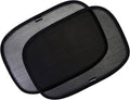 Enovoe Car Window Shades for Baby (4 Pack) - 21"x14" - Sun Shade Blocker, Cling - Glare Shield and UV Rays Protection for Your Child - Side Windows Screens for SUV- Mesh Window Shades for Car Baby