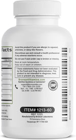 Bronson Liver Detox Advanced Detox & Cleansing Formula Supports Health Liver Function with Milk Thistle, Dandelion Extract, Turmeric, Artichoke Leaf & More, Non-GMO, 60 Vegetarian Capsules