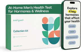 Everlywell At-Home Men's Health Test Kit, Measures 4 Key Hormones