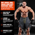 300LB Resistance Bands for Men - Heavy Duty Workout Bands with Handles
