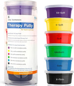 FlintRehab Therapy Putty for Teens & Adults 4 Pack