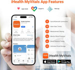 iHealth Push Wrist Blood Pressure Monitor Bluetooth Smart BP Machine