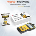 MOTOPOWER MP69033 Car OBD2 Scanner Code Reader Engine Fault Scanner CAN Diagnostic Scan Tool for All OBD II Protocol Cars Since 1996, Yellow