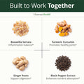 Boswellia Serrata Turmeric Curcumin Supplement for Inflammation and Joint Support