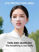 UPF50+ UV Face Mask for Women - Breathable and Washable Sun Protection