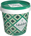 Maldon Salt, Sea Salt Flakes, 20 oz (570 g), Resealable Tub – Kosher, Natural, Unique Gourmet Pyramid Shaped Salt Flakes, Perfect for a Wide Range of Dishes, Hand-Harvested for Four Generations