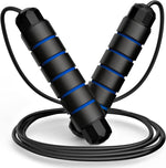 Tangle-Free Adjustable Steel Jump Rope with Ball Bearings