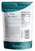 Viva Doria Pure Sea Salt, Coarse Grain, 2 lb | Ideal For Salt Grinders