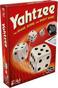 Hasbro Gaming Yahtzee Game, Fast-Playing Dice Games for Kids, Teens, and Adults, Strategy Games, Family Games for Kids, 2 or More Players, Ages 8 and Up