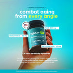 NAD Supplement Extra Strength NMN Alternative with Urolithin A and Resveratrol