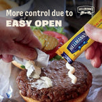Hellmann's Real Mayonnaise Stick Packets Easy Open, Condiment for Sandwiches, Salads, Mayo Made with 100% Cage Free Eggs, Gluten Free, 0.38 oz, Pack of 210