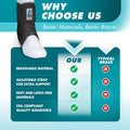 Med Spec ASO Ankle Stabilizer for Sprained Ankle and Peroneal Tendonitis