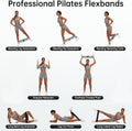 Renoj Resistance Bands for Workout: 3-Set Exercise Bands for Pilates, Yoga, Home Gym